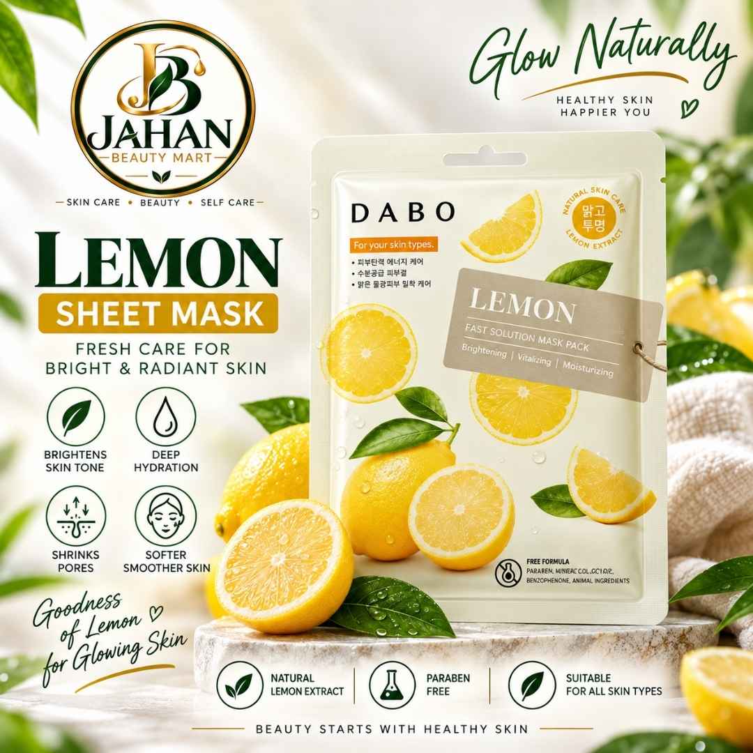 Dabo First Solution Sheet Mask Pack - Lemon 23 gm