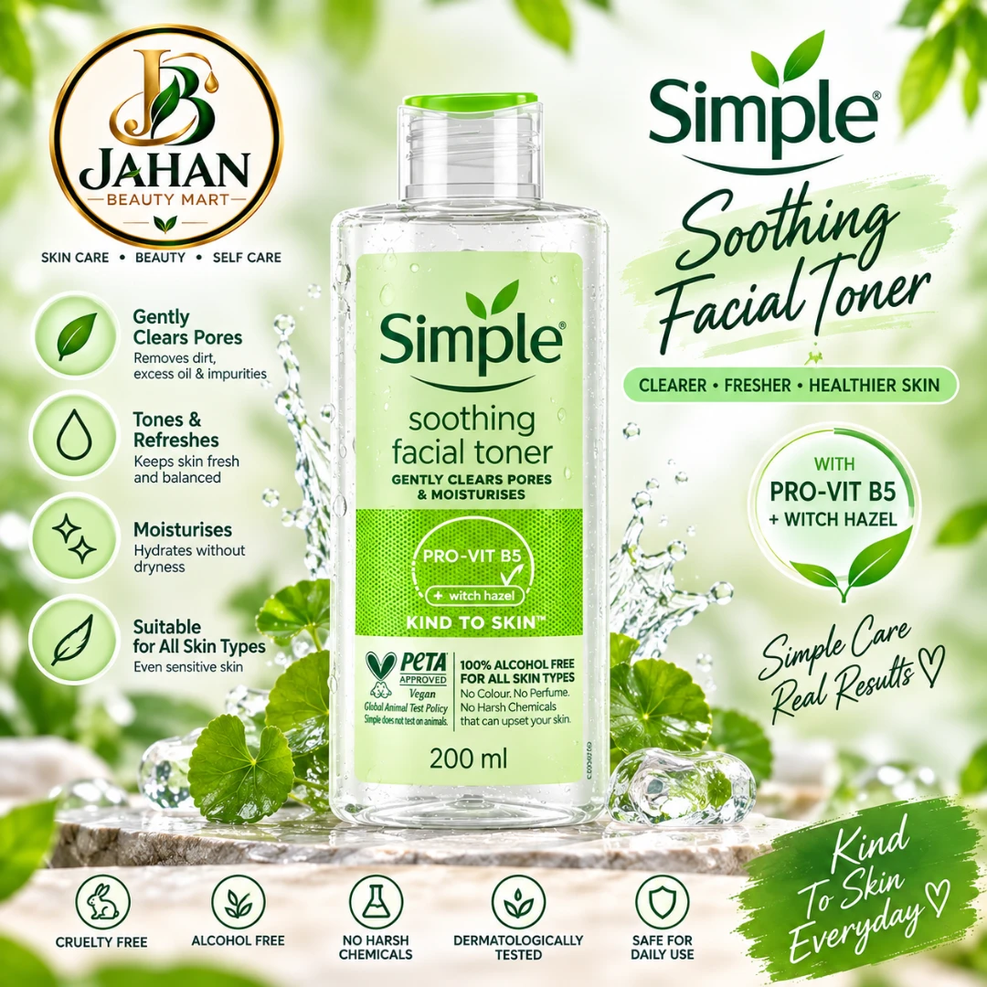 Simple Soothing Facial Toner 200ml (Imported)