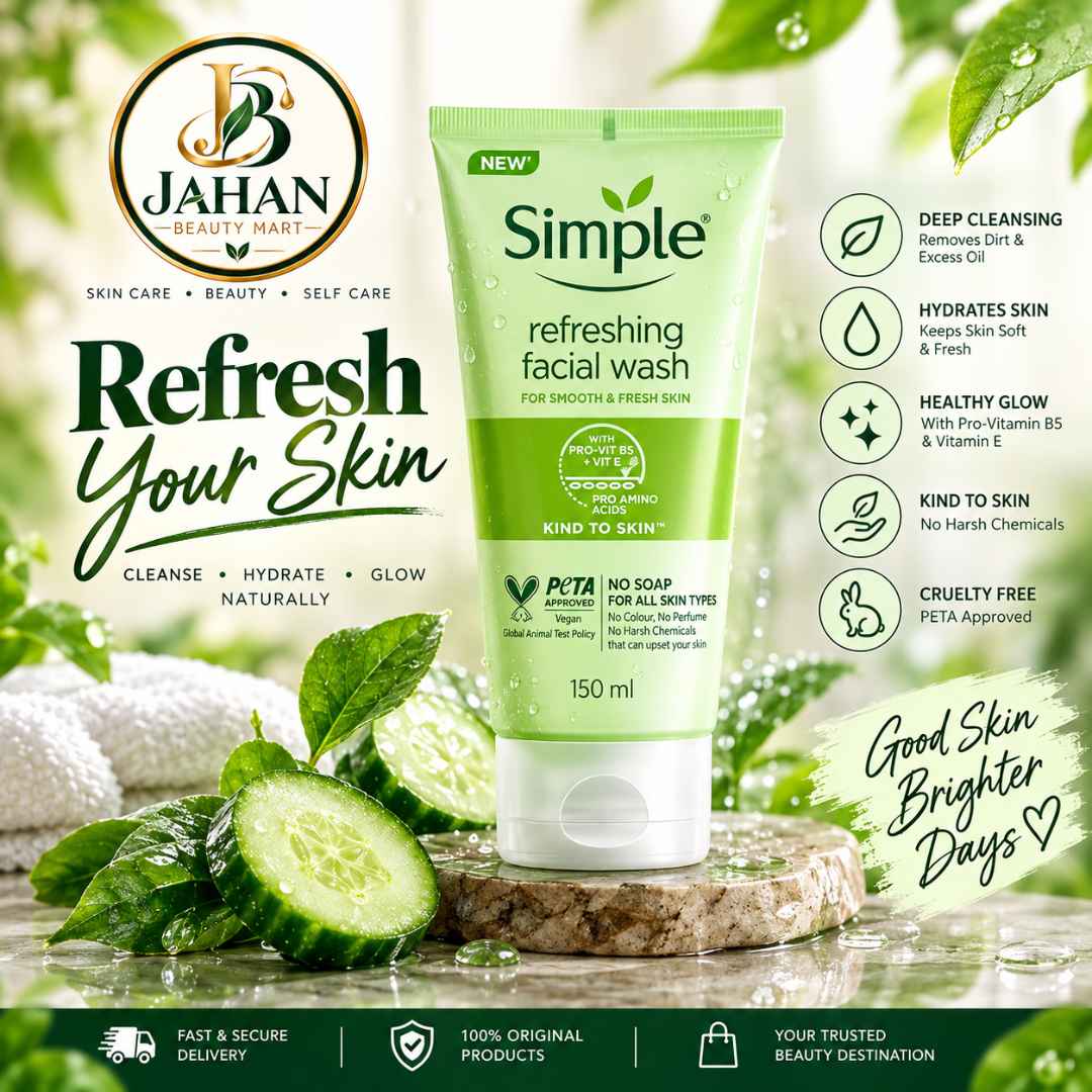 Simple Refreshing facial Wash 150 ml