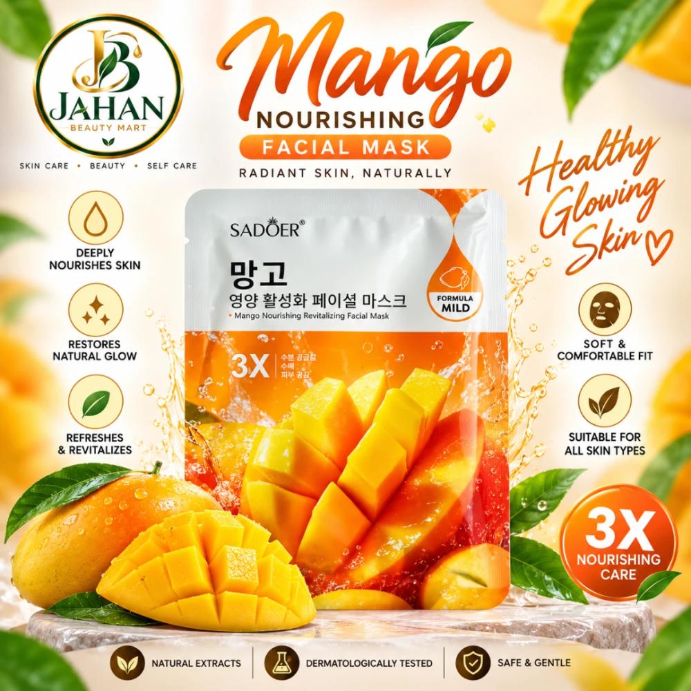SADOER Mango Nourishing Revitalizing Facial Mask