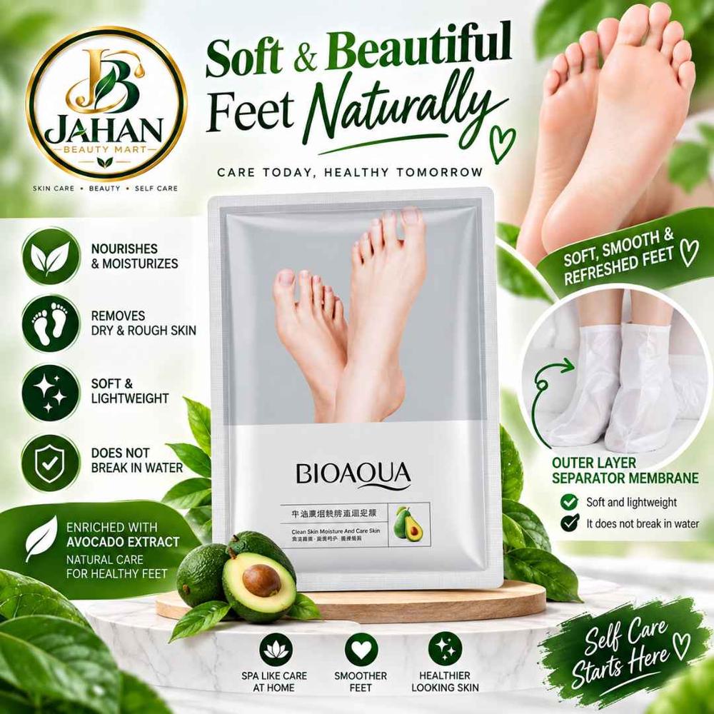 Bioaqua Avocado Moisturizing Foot Mask 1 Pair
