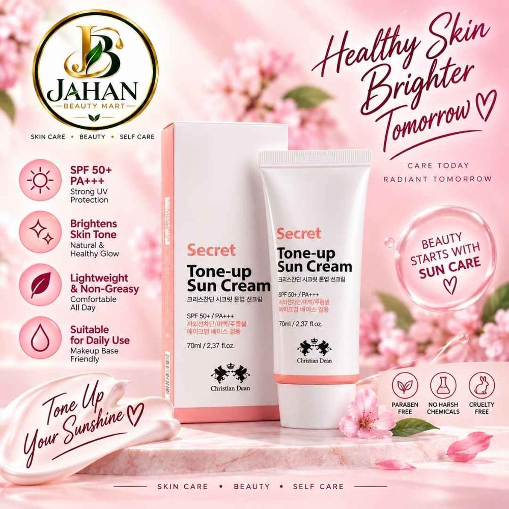 Christian Dean Secret Tone Up Sun Cream 70ml