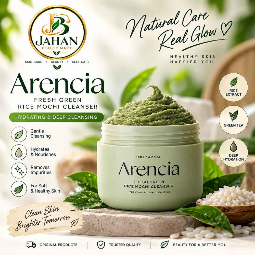 Arencia Fresh Green Rice Mochi Cleanser 120g